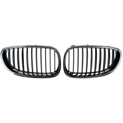 GRIGLIA SPORT NERO/CROMO DOPPIO RENE PER BMW SERIE 3 E90/E91 LCI (2008-2012)