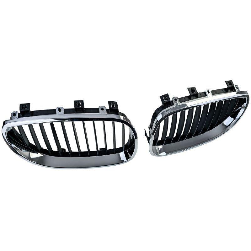 GRIGLIA SPORT NERO/CROMO DOPPIO RENE PER BMW SERIE 3 E90/E91 LCI (2008-2012)