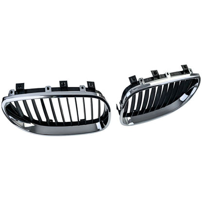 GRIGLIA SPORT NERO/CROMO DOPPIO RENE PER BMW SERIE 5 E60/E61 (2003-2010)