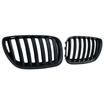 GRIGLIA DOPPIO RENE SPORT NERO OPACO PER BMW X5 E53 (1999-09/2003)