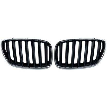 GRIGLIA SPORT NERO/CROMO DOPPIO RENE PER BMW X5 E53 (1999-09/2003)