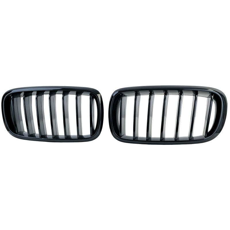 GRIGLIA DOPPIO RENE SPORT NERO LUCIDO PER BMW X5 F15 / X6 F16 (2013-2019)