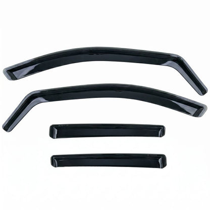 Deflettori Finestrini Nero Mercedes ML W164 2005-2011