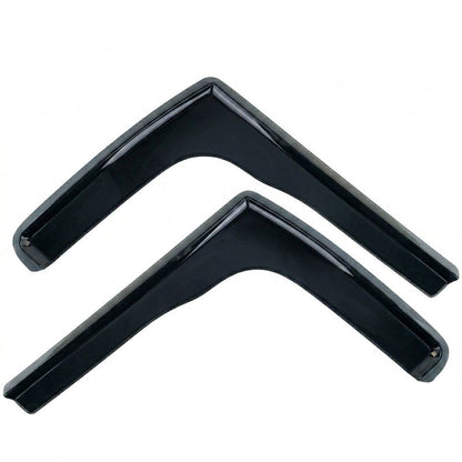 DEFLETTORI ARIA FINESTRINI NERI PER FORD TRANSIT CUSTOM (2012-2023)