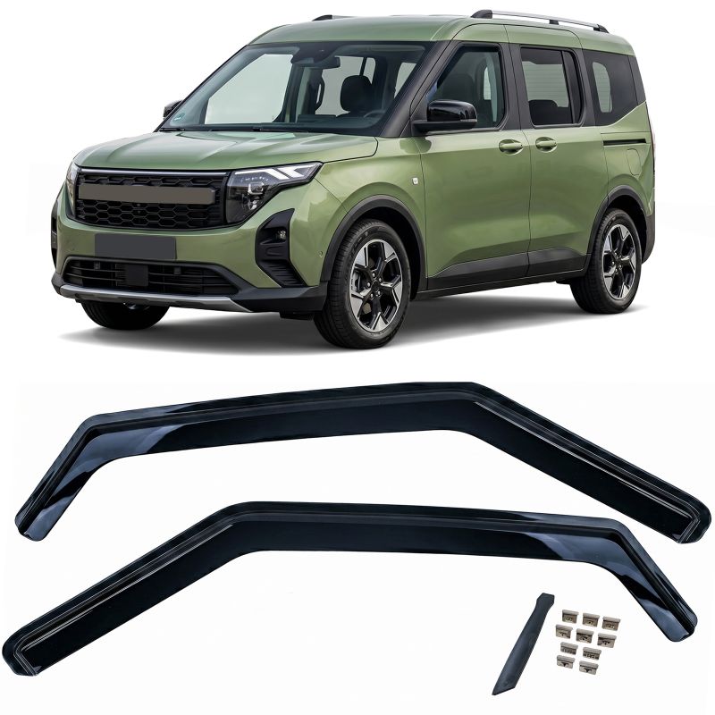 Deflettori Finestrini Nero Ford Tourneo Courier 2023+