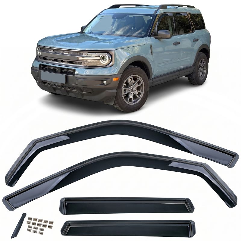 Deflektore Vetri Nero Ford Bronco Sport 2020+