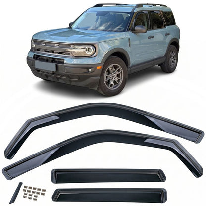 Deflektore Vetri Nero Ford Bronco Sport 2020+