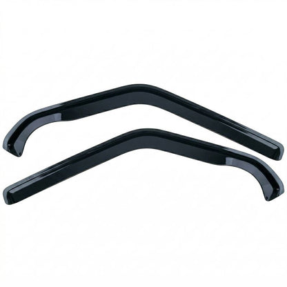 DEFLETTORI ARIA FINESTRINI NERI PER VW T4 TRANSPORTER / BUS (1990-2003)