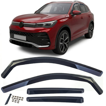 Deflettori Finestrini Nero VW Tiguan 3 2024+