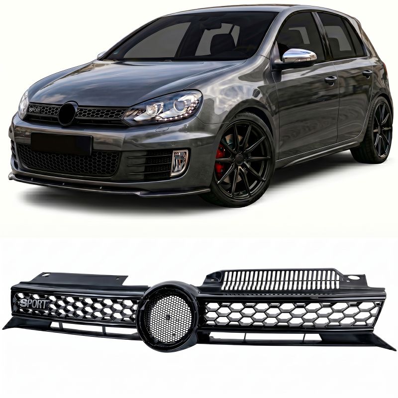 Griglia SPORT Nero VW Golf 6 GTI GTD R 2008-2013