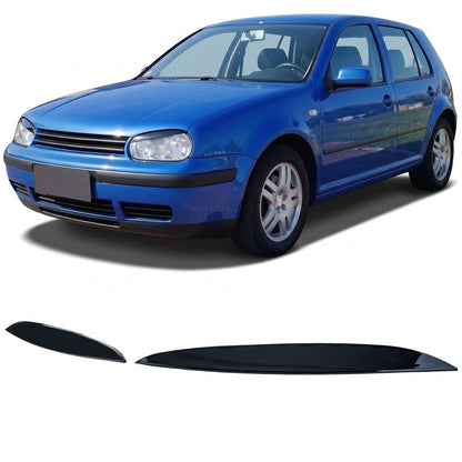 Coprifari "Evil Eye" nero lucido adatti per VW Golf 4 (1997–2003)