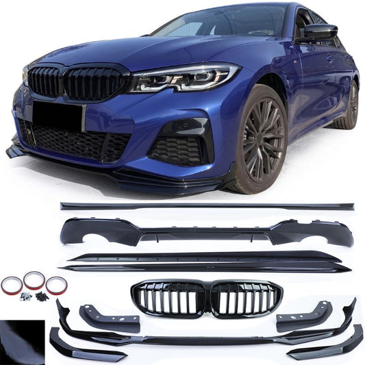 Kit Performance Nero Lucido BMW Serie 3 G20 M-Pack 2019-07/2022
