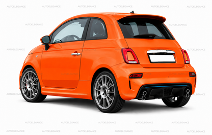 💫Spoiler sul Tetto Look Performance Nero Lucido per Fiat 500 2007-2024💫