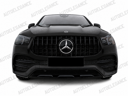 ⭐GRIGLIA ANTERIORE PER MERCEDES GLE W167 C167 2019+ NERA PANAMERICANA⭐
