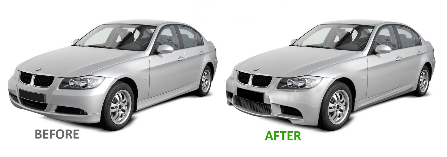 💫ART.10342 PARAURTI ANTERIORE SPORT - BMW E90 2005-2008💫