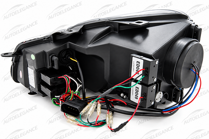 ART.5889  FARI  ANTERIORI ADATTO  PER VW GOLF 6 08-12 NERO