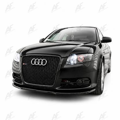 💕ART.9918 Splitter  Audi A4 B7 04 - 07 solo per paraurti sline nero lucido 💕