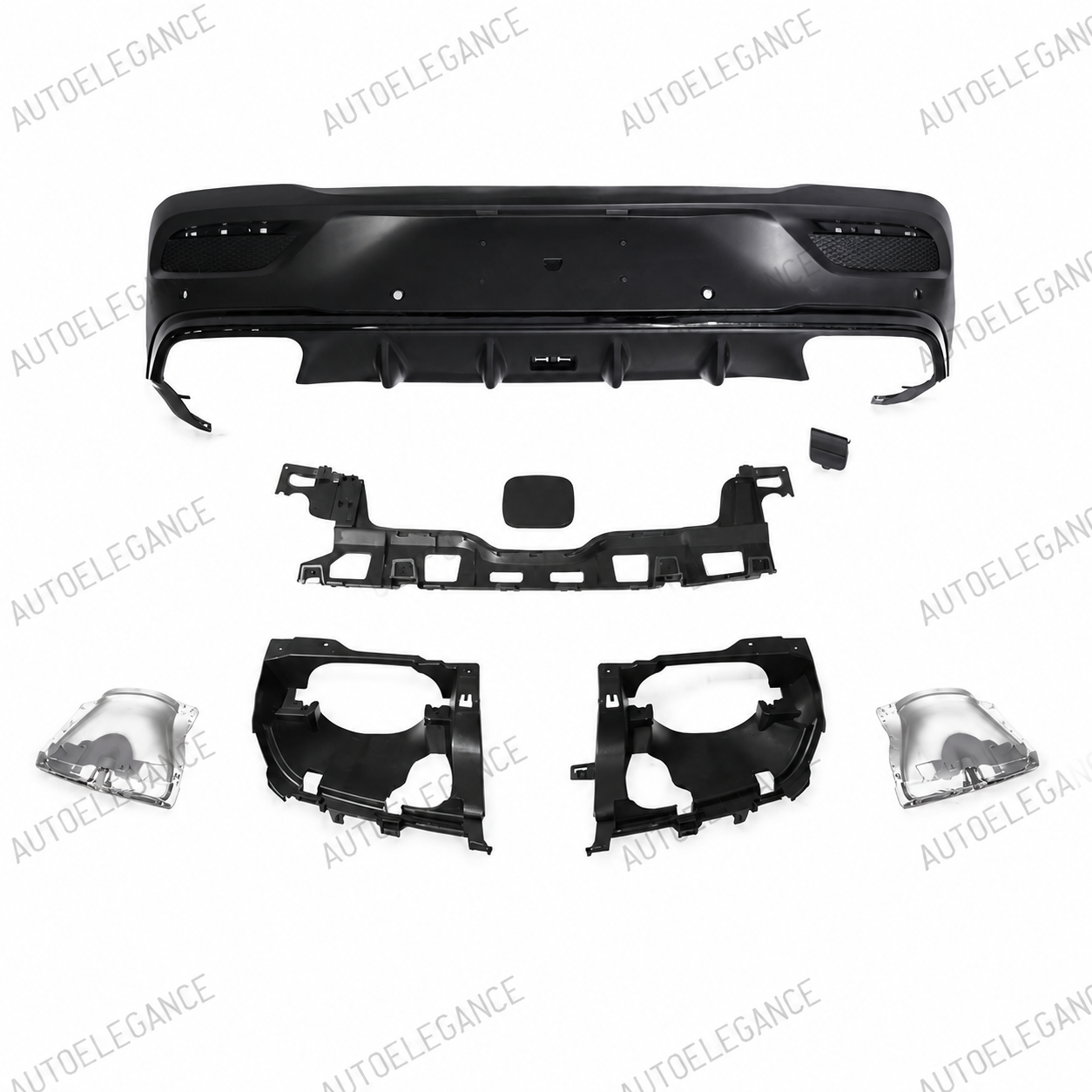 💕ART.10281 DIFFUSORI GLE63 AMG Look Mercedes GLE Coupe C167 2019+💕