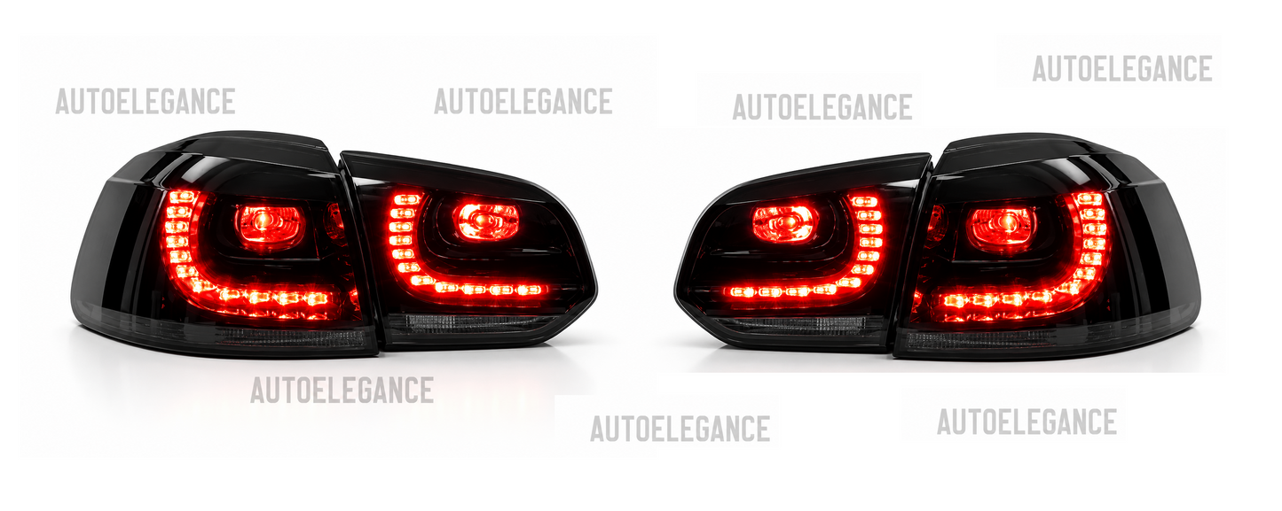 FARI POSTERIORI R20 FULL LED VW GOLF 6 VI 2008 AL 2012 FANALI FRECCIA DINAMICA
