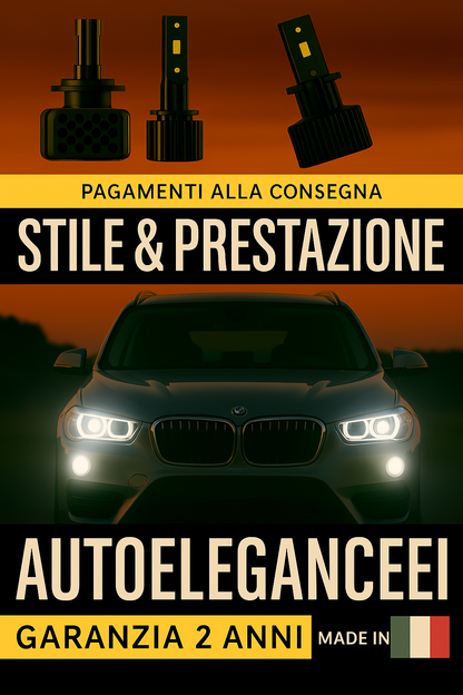❤️ KIT LED D1S 6000K BIANCO GHIACCIO ANABBAGLIANTI PER BMW X3❤️