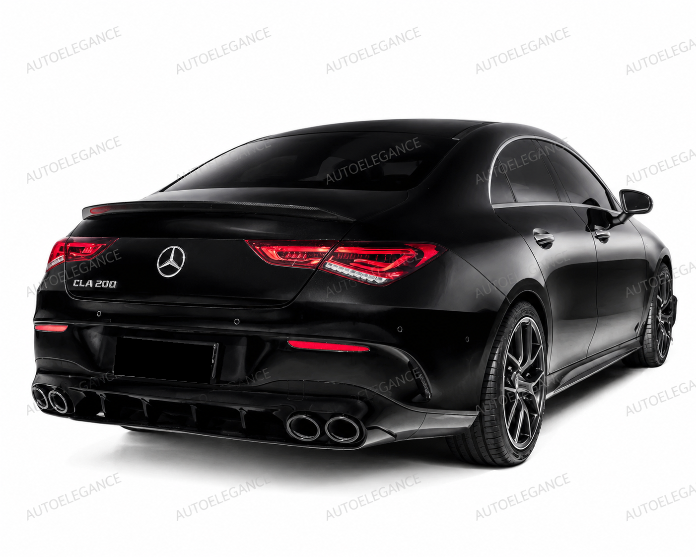 💫PARAURTI POSTERIORE CLA W118 2019-2023 LOOK CLA45S (NERO)💫