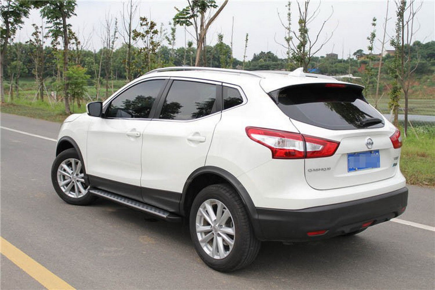💫ART.7044 Pedane Laterali in Alluminio per Nissan Qashqai J11 (2014-2020)💫