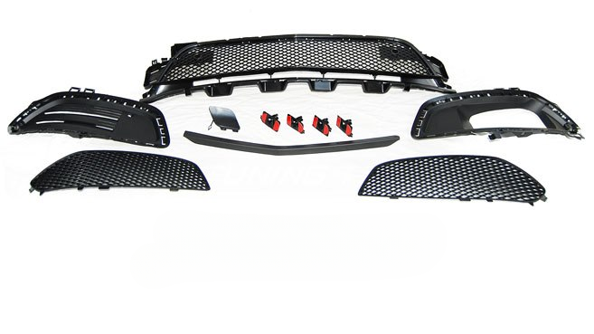 💫ART.7460 Paraurti Anteriore Look SPORTIVO per MERCEDES CLA W117 13 -16💫
