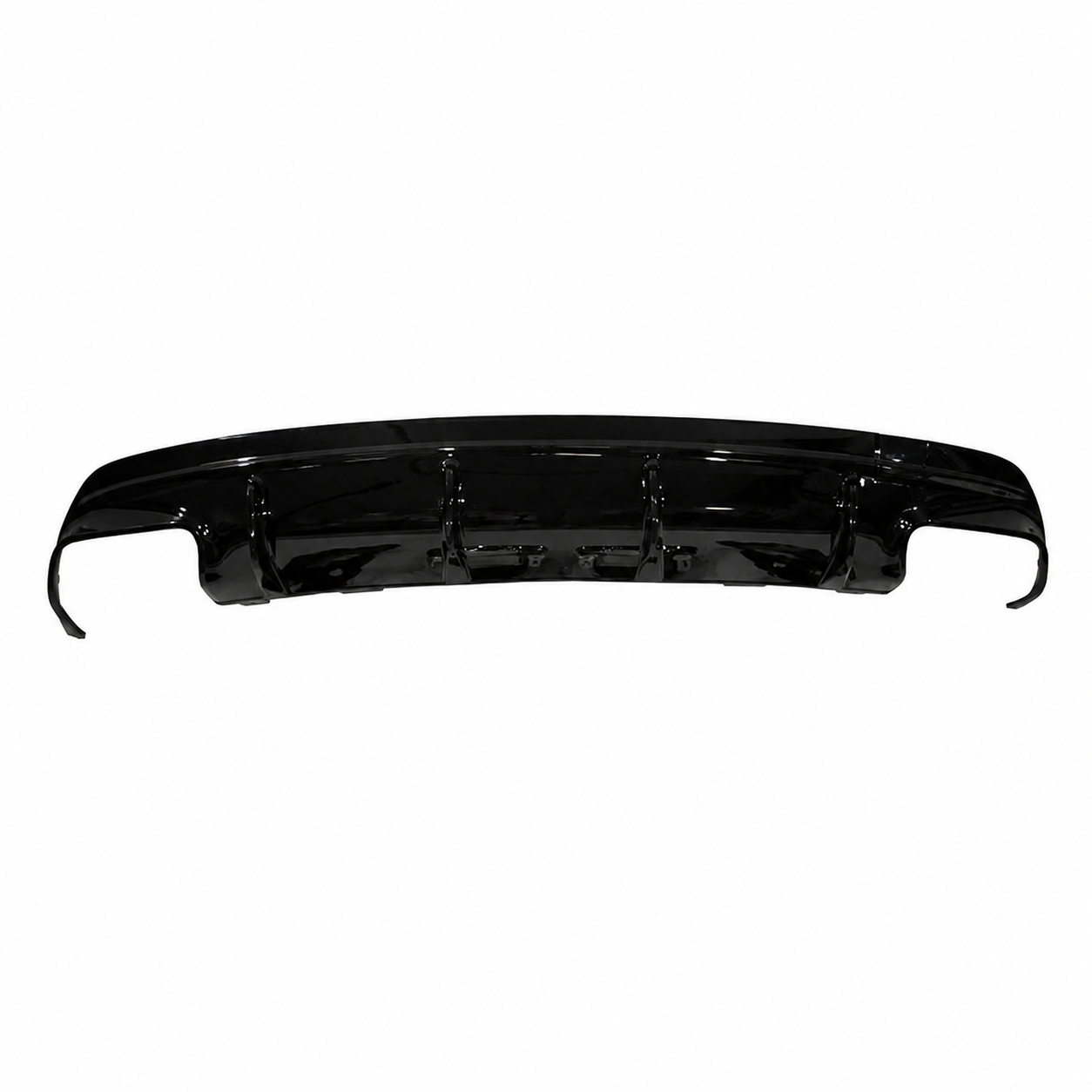 👉Diffusore Look A45 per Mercedes CLA W117 13-15 Nero Lucido + Terminali👈