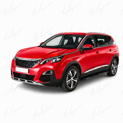 🔥ART.9720 PEDANE LATERALI STILE OE NERO ADATTO PER PEUGEOT 5008 2017-2024🔥