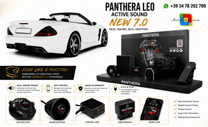 💕ART.2672 PANTHERA Soundsystem Booster 7.0-MERCEDES SL R230 AMG💕
