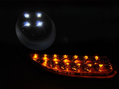 💕 Fari Anteriori Adatti per Porsche Boxster 96-04 911 996 LED Neri 💕