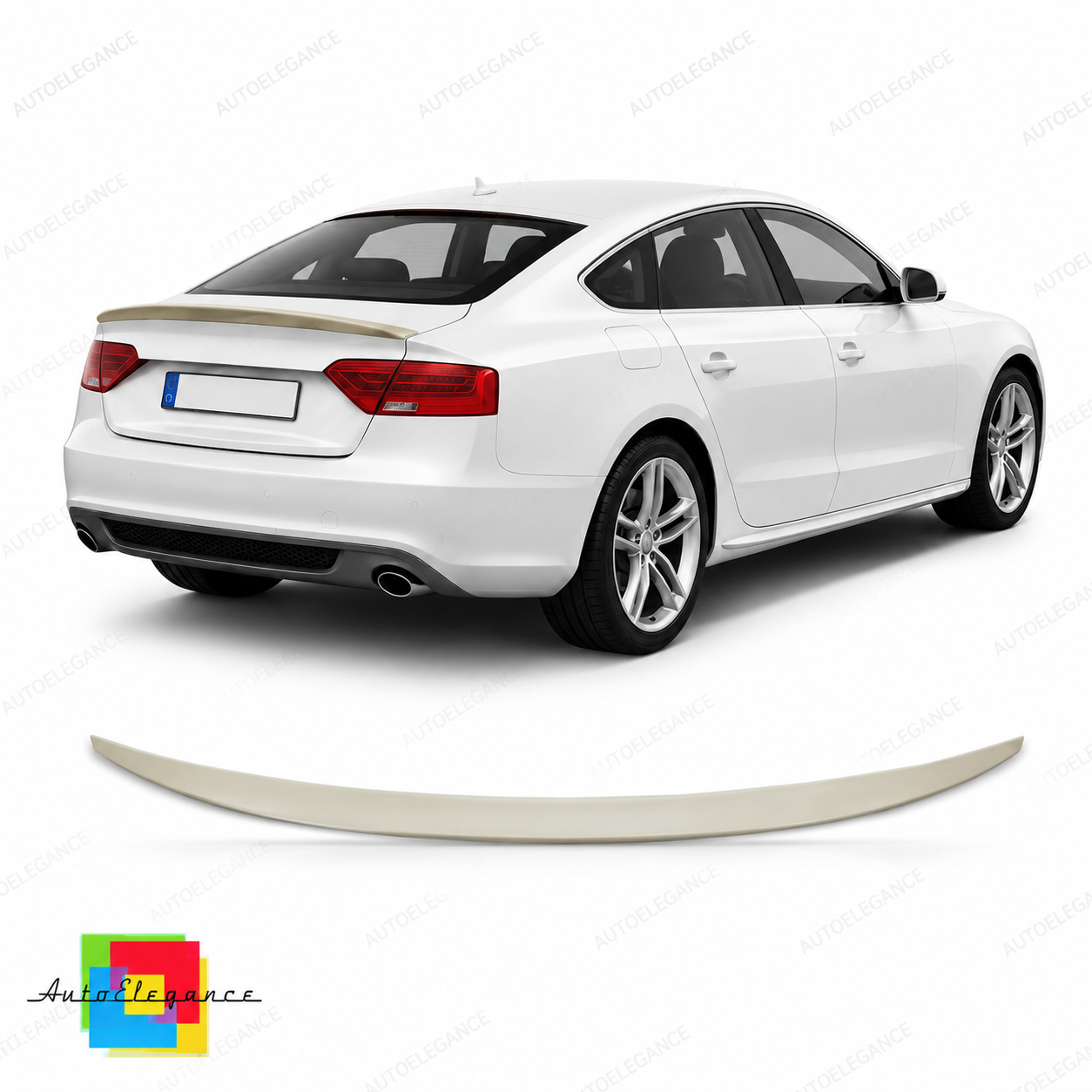 👉Spoiler posteriore verniciabile adatto per Audi A5 8T Sportback 2009-2017👈