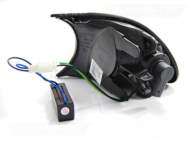 💫ART.5784 Indicatori anteriori LED neri adatti per BMW E46 04.99–08.01 Coupe/Cabriolet💫