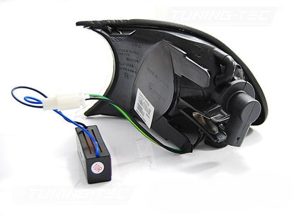 💫ART.5784 Indicatori anteriori LED neri adatti per BMW E46 04.99–08.01 Coupe/Cabriolet💫