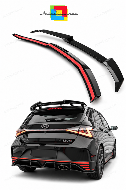 💕Spoiler  adatto per  Hyundai i20N MK3  nero lucido 💕