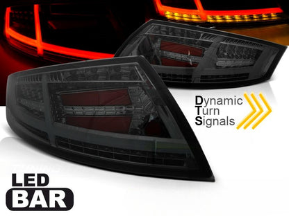 💫ART.6368 Fanali posteriori LED fume adatti per AUDI TT 04.06-02.14💫