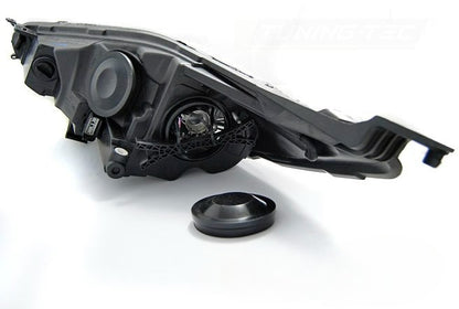 FARI ANTERIORE LED PER FORD FIESTA MK7 13-16 Facelift nero
