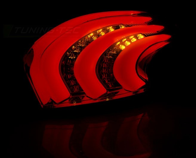 😎FARI POSTERIORI BARRA LED ROSSO BIANCO ADATTO PER PEUGEOT 208 12-15😎