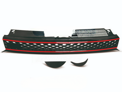 BLACK SPORT GRILLE suitable for VW GOLF 6 