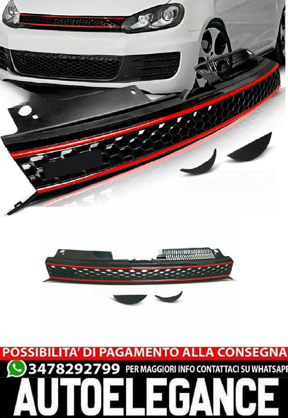 BLACK SPORT GRILLE suitable for VW GOLF 6 