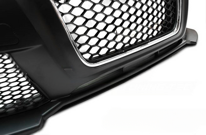 💫ART.7461 Paraurti Anteriore Look RS3 Cromato Nero PDC per AUDI A3 2008-2012💫