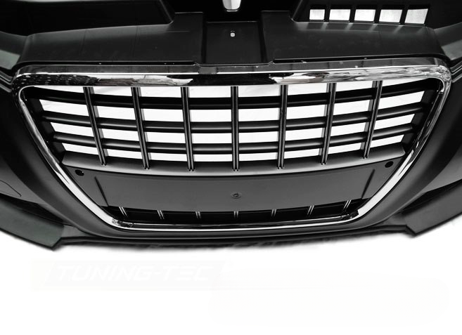 💫ART.7544 Paraurti Anteriore Stile S3 Cromato Nero per AUDI A3 2008-2012💫
