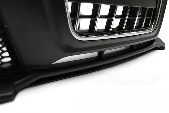 💫ART.7544 Paraurti Anteriore Stile S3 Cromato Nero per AUDI A3 2008-2012💫