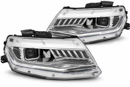 ART.5537 FARI ANTERIORI ADATTO PER CHEVROLET CAMARO 16-18 CHROME