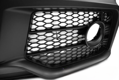 💫ART.7602 Paraurti Anteriore Look S4 Cromato Nero per AUDI A4 04-08💫