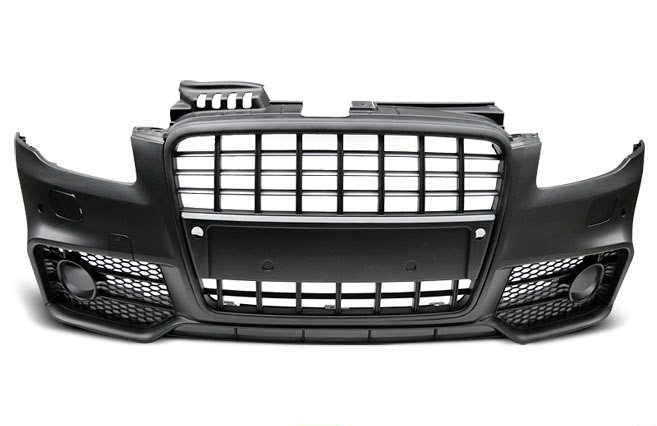💫ART.10324 PARAURTI ANTERIORE 'SPORT' NERO PER AUDI A4 04-08💫