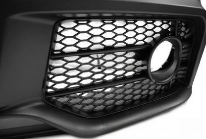 💫ART.7560 Paraurti Anteriore Look S-Line Cromato Nero per AUDI A4 04-08💫