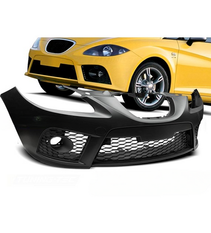 💕 Paraurti Anteriore Adatto per Seat Leon 05-09 Sport Look Griglia 💕
