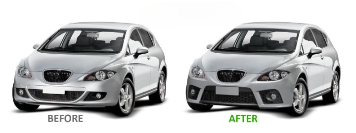 ART.5361 PARAURTI ANTERIORI SEAT LEON 06.05-09