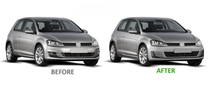 💫ART.7801 Paraurti Anteriore Stile GTI per VW GOLF 7 2013-2017💫